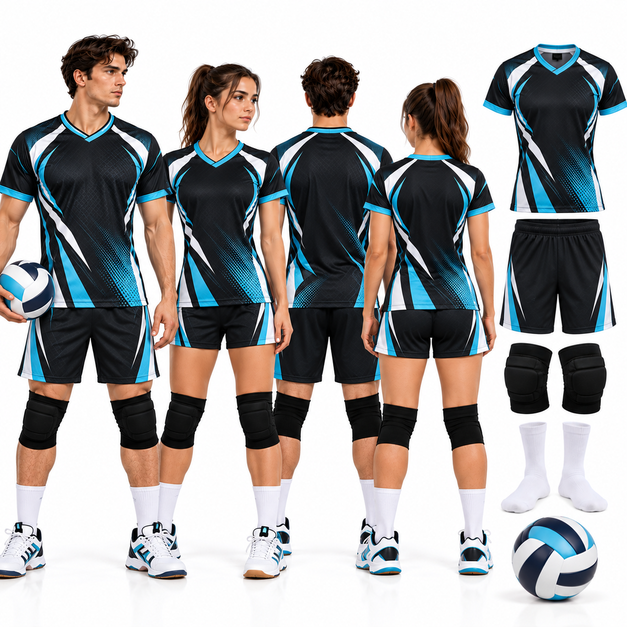 Unisex Custom Pro Volleyball Uniforms