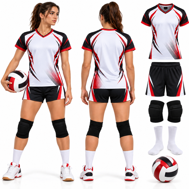 Women's Custom Pro Volleyball Uniforms